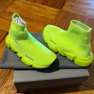 Kids Balenciaga sock sneaker.